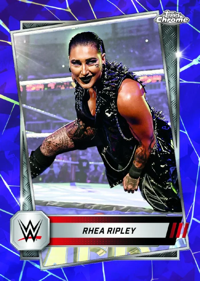 Topps Chrome Sapphire WWE Hobby Box 2025 - Image 5