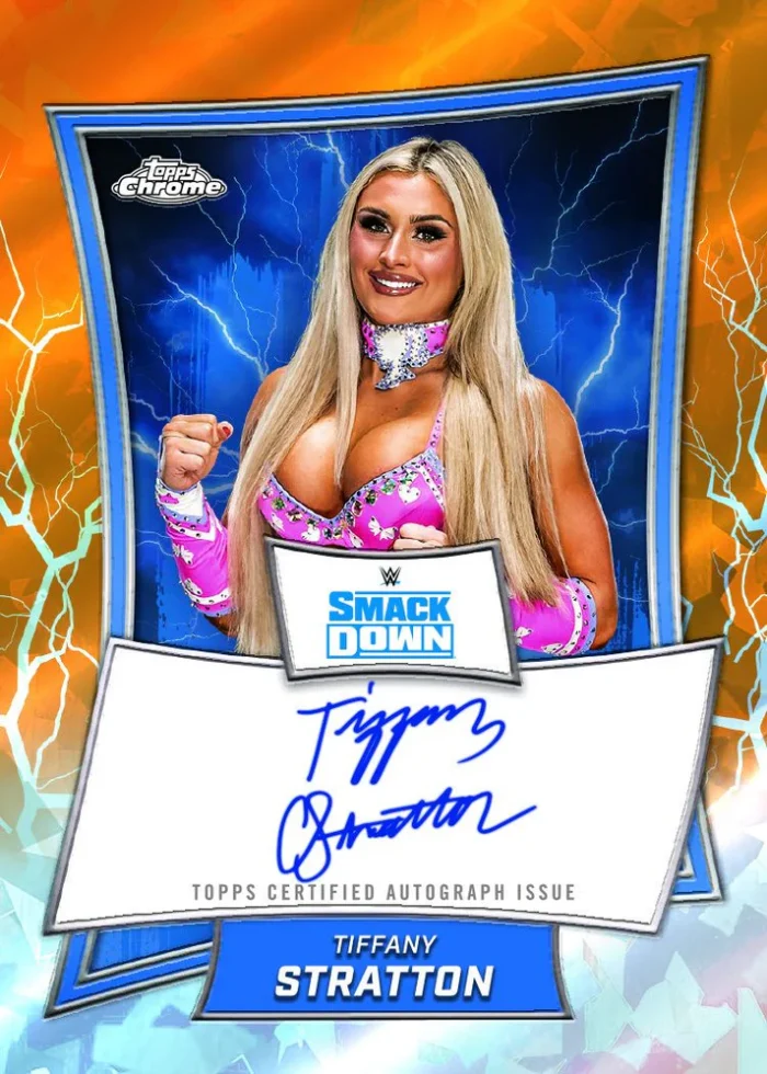 Topps Chrome Sapphire WWE Hobby Box 2025 - Image 3