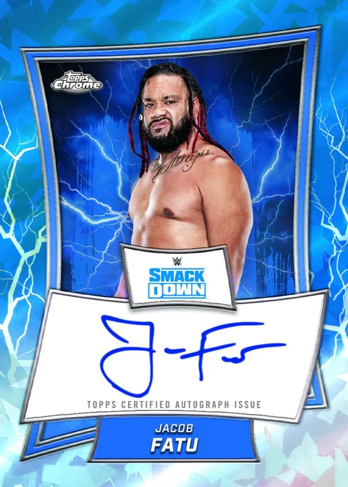 Topps Chrome Sapphire WWE Hobby Box 2025 - Image 2