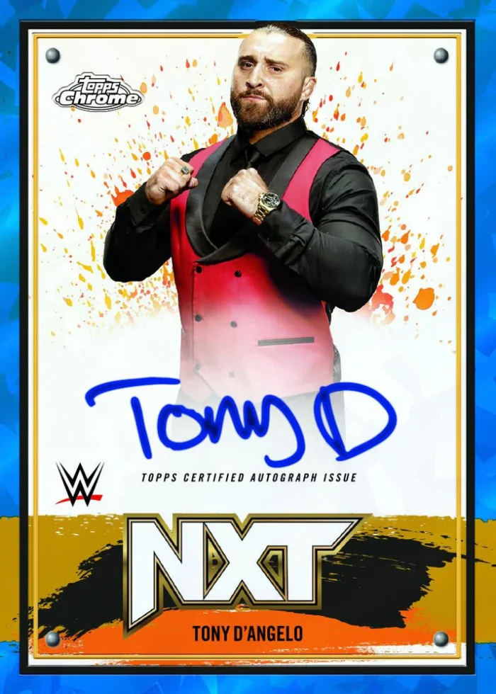 Topps Chrome Sapphire WWE Hobby Box 2025 - Image 10