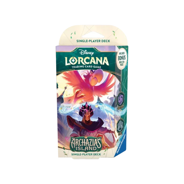 Disney Lorcana Archazia’s Island Starter Deck – Amethyst & Steel - Image 1