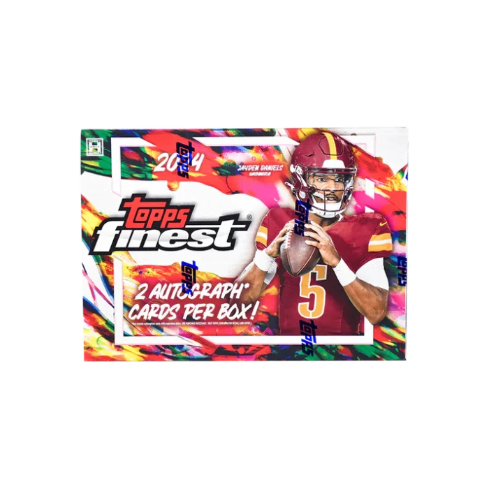 Topps Finest Football 2024 Hobby Box - Image 1