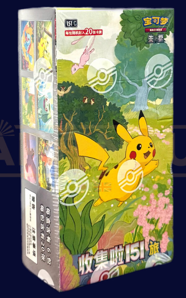 POKEMON COLLECT 151 JOURNEY 151 C SIMPLIFIED CHINESE JUMBO BOOSTER BOX