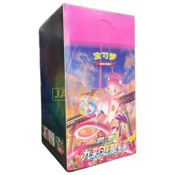 POKEMON NINE COLORS GATHERING MEW CS4B SIMPLIFIED CHINESE SLIM BOOSTER BOX