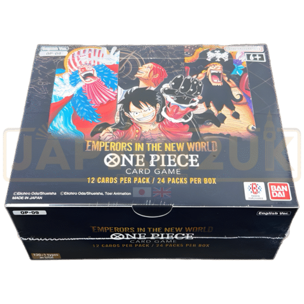 ONE PIECE EMPERORS IN THE NEW WORLD OP-09 ENGLISH BOOSTER BOX