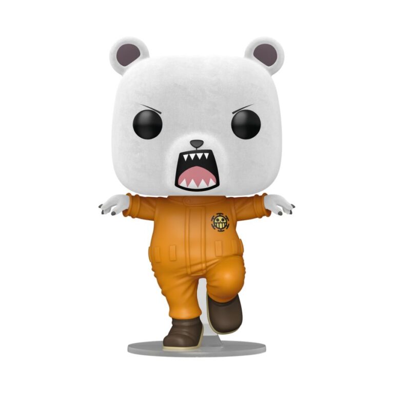 One Piece – Bepo US Exclusive Flocked Pop! Vinyl - Image 1