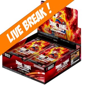Dragon Ball Super Card Game – Fusion World Blazing Aura [FB02] Booster Box