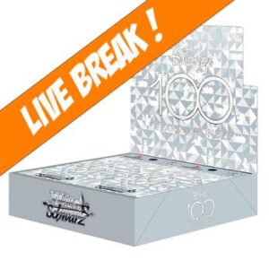 [ Live Break ] Weiss Schwarz – Disney 100 Years Of Wonder Booster Box Japanese