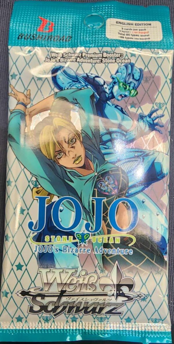 [Weiss Schwarz] JoJo’s Bizarre Adventure: Stone Ocean Premium Booster Pack