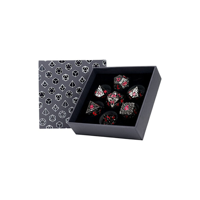 LPG Dice Celtic Hollow Dice Set Sakura - Image 1