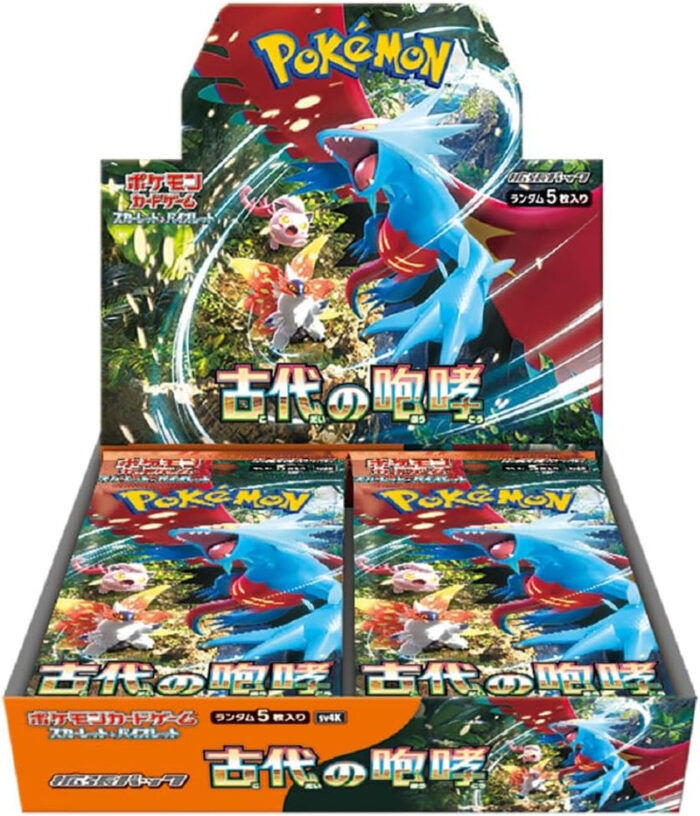 Pokémon Card Game Scarlet & Violet Expansion Pack – Ancient Roar Box - Image 1