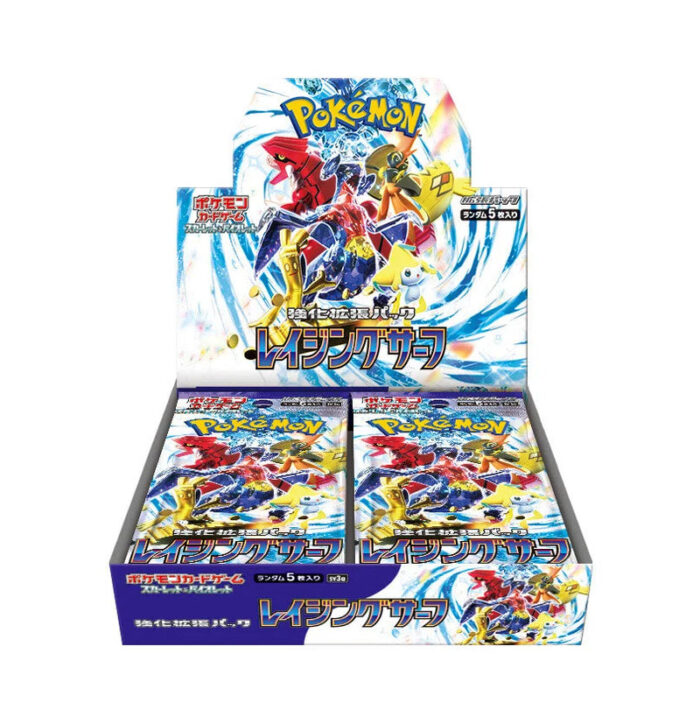 Pokémon Card Game Scarlet & Violet Expansion Pack – Raging Surf Box - Image 1