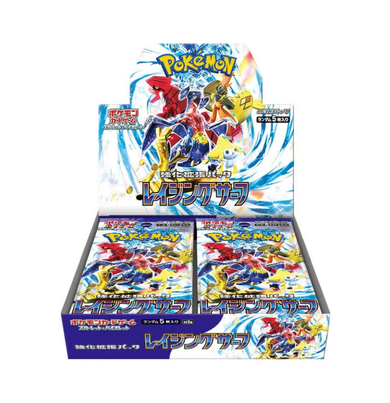 Pokémon Card Game Scarlet & Violet Expansion Pack – Raging Surf Box - Image 1