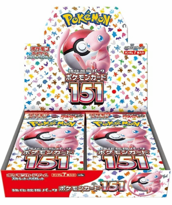 Pokemon Card Game Scarlet & Violet Enhanced Expansion Pack ” Pokemon Card 151″ Box – Pokemon Card Japanese