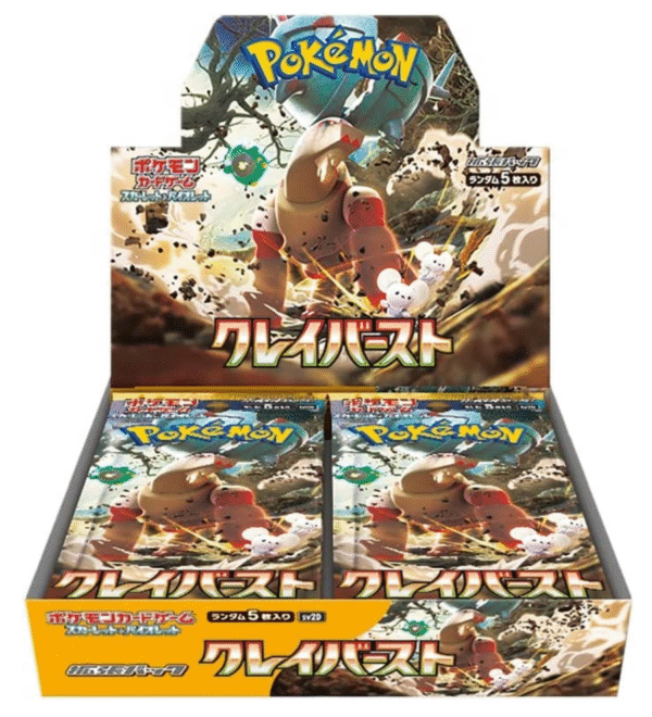 Pokémon Card Game Scarlet & Violet Expansion Pack – Clay Burst Box