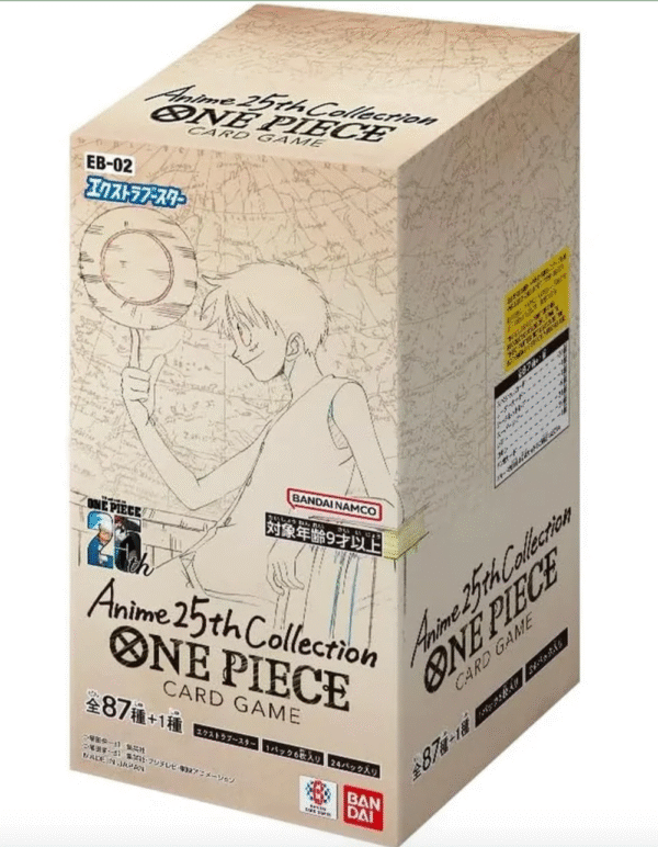 EB-02 Anime25th collection – One Piece Booster Box Japanese