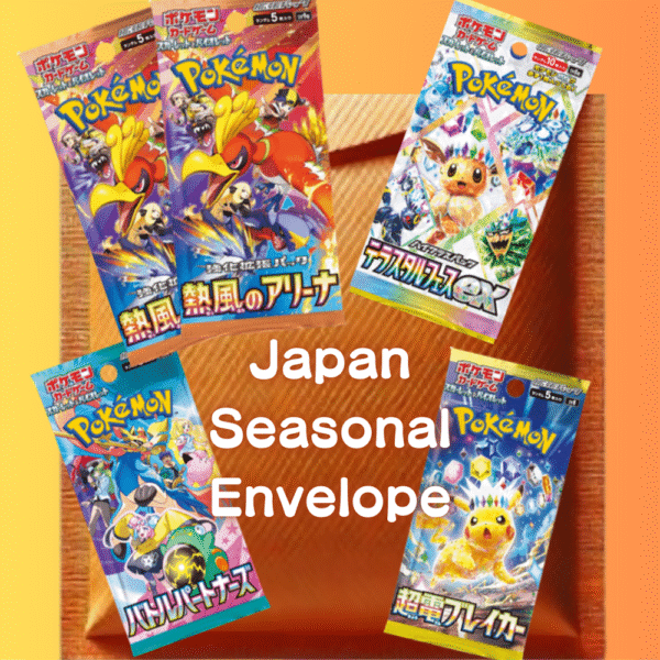 Japan Seasonal Envelope – Pokemon Trading Card