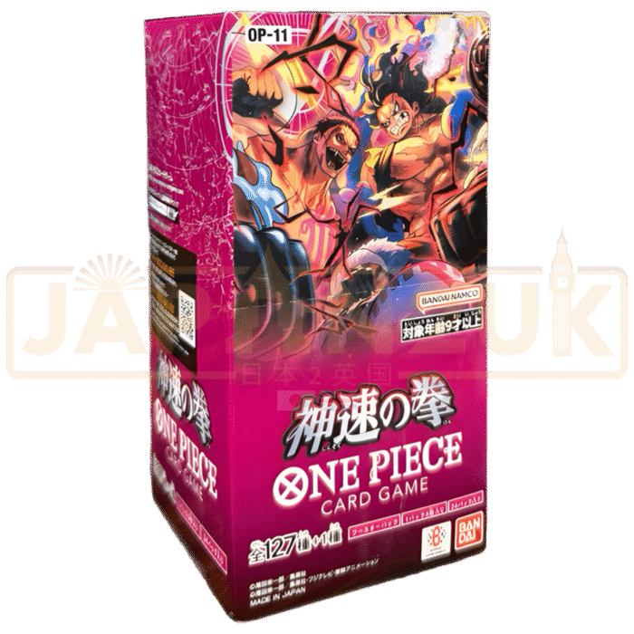ONE PIECE A FIST OF DIVINE SPEED OP-11 JAPANESE BOOSTER BOX - Image 1