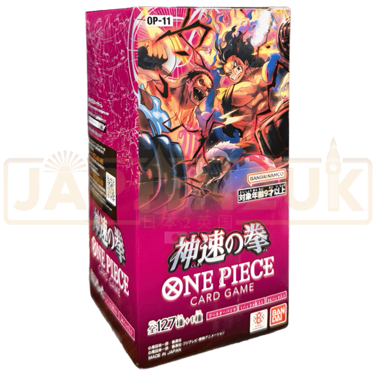 ONE PIECE A FIST OF DIVINE SPEED OP-11 JAPANESE BOOSTER BOX - Image 1