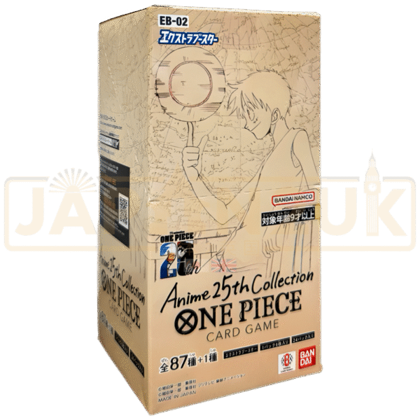 ONE PIECE EXTRA BOOSTER ANIME 25TH COLLECTION EB-02 JAPANESE BOOSTER BOX