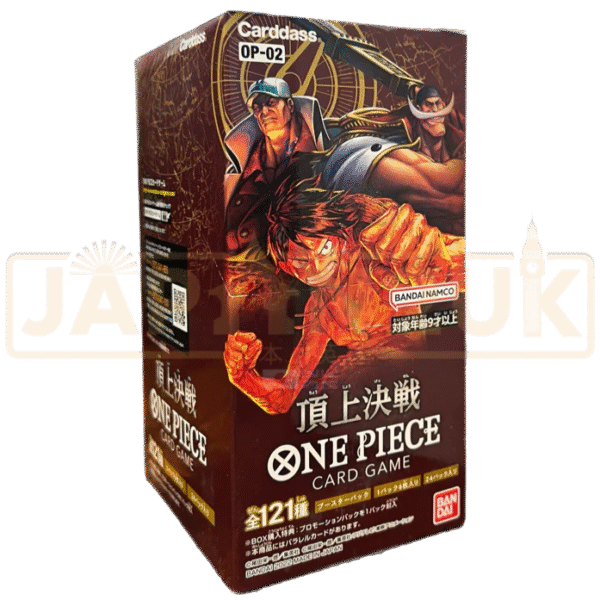 ONE PIECE PARAMOUNT WAR OP-02 JAPANESE BOOSTER BOX