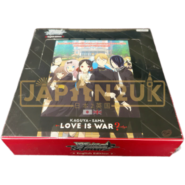 WEISS SCHWARZ KAGUYA SAMA LOVE IS WAR ENGLISH BOOSTER BOX