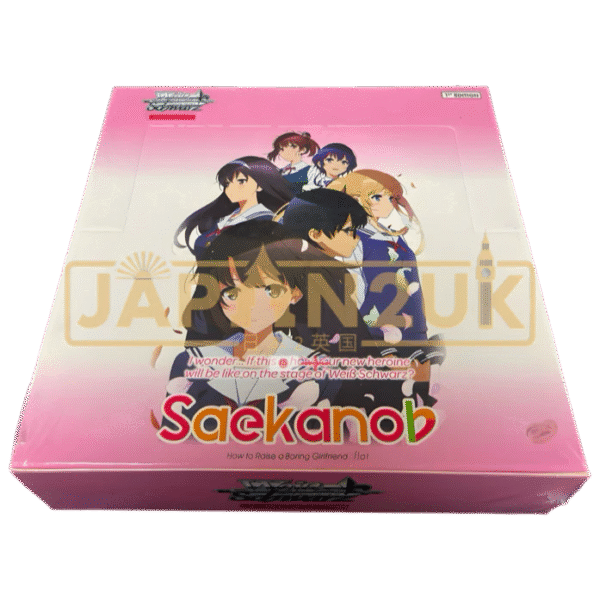 WEISS SCHWARZ SAEKANOB HOW TO RAISE A BORING GIRLFRIEND FLAT ENGLISH BOOSTER BOX