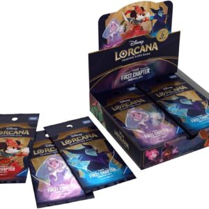 Disney Lorcana TCG Japanese Edition Booster THE FIRST CHAPTER : The Beginning of the Story Sealed Case(15 boxes) Japanese Trading Card