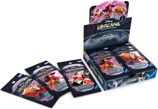 Disney Lorcana TCG Japanese Edition Booster RISE OF THE FLOODBORN Sealed Case(15 boxes) Japanese Trading Card