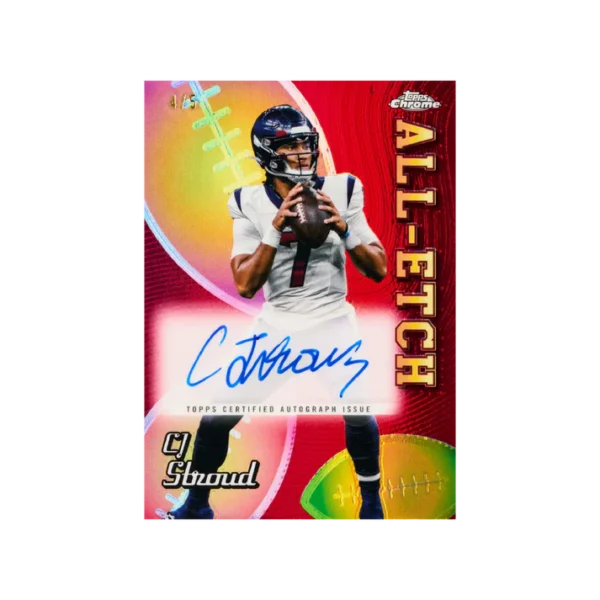 Topps Chrome Football 2024 Hobby Box - Image 4