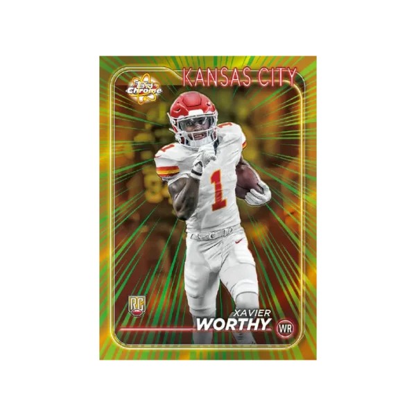 Topps Chrome Football 2024 Hobby Box - Image 10
