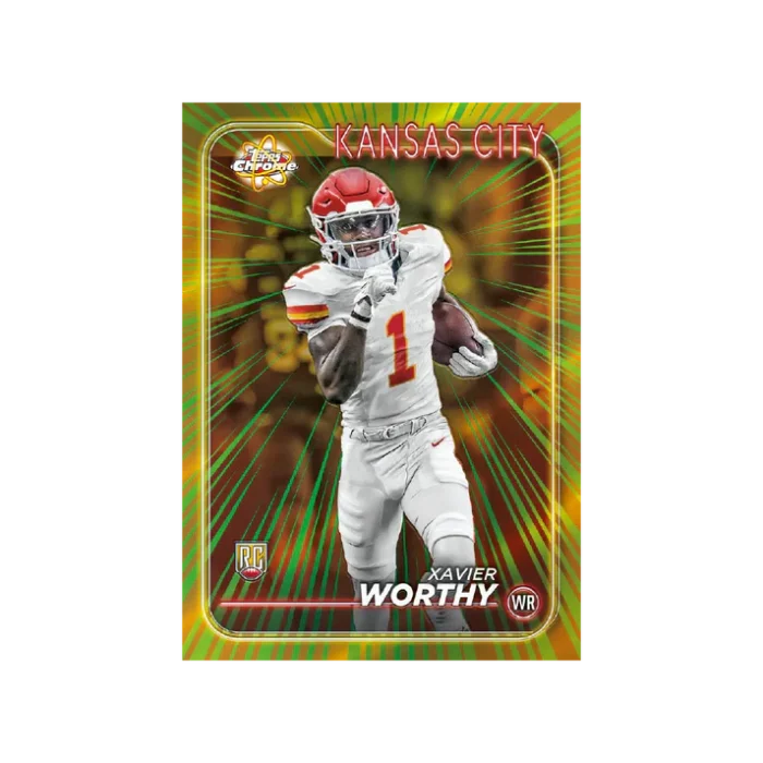 Topps Chrome Football 2024 Hobby Box - Image 10