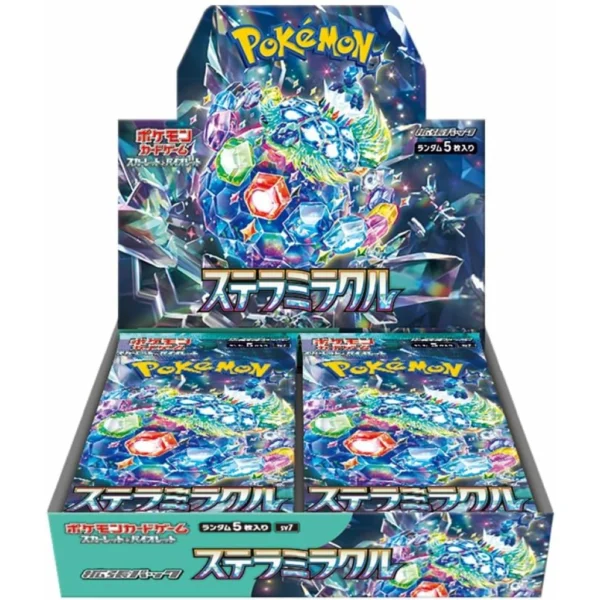 SV7 Stella Miracle Sealed Case (12 boxes) Japanese Pokemon Card