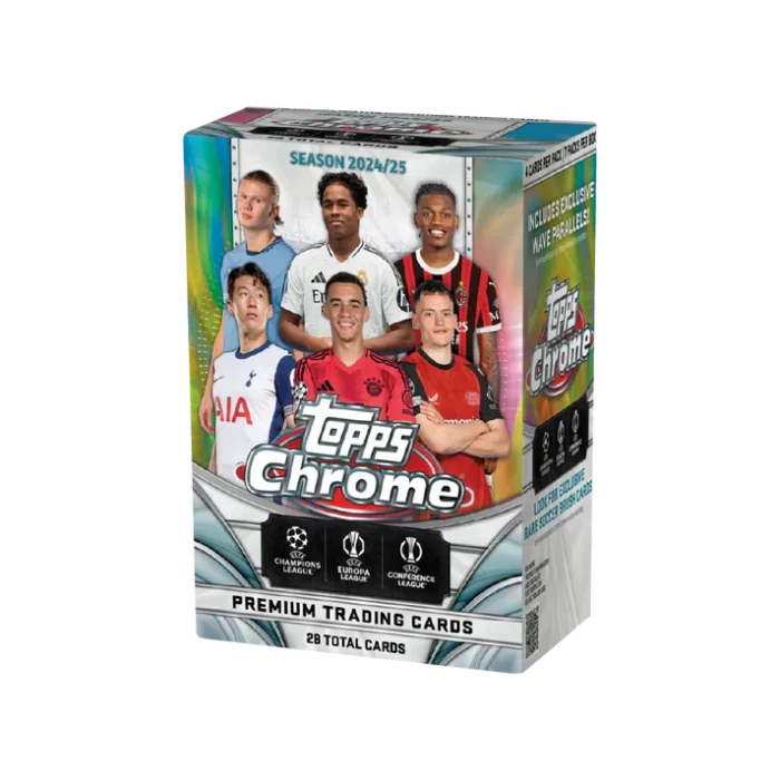 Topps Chrome UEFA Club Competitions UCC 2024-25 Value Box - Image 1