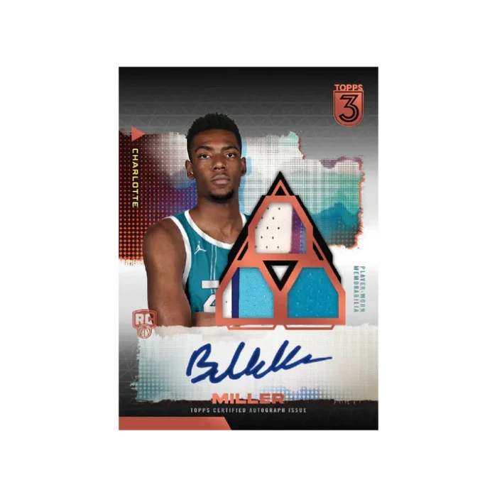 Topps Three Basketball Hobby 2023/24 Hobby Box - Image 6