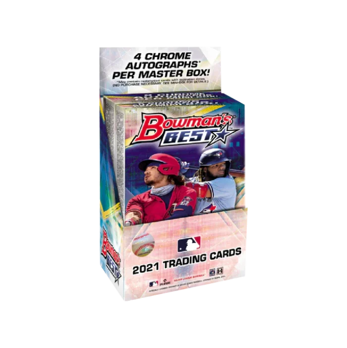 Topps Bowman Best Baseball Hobby Master Box 2021 - Image 1