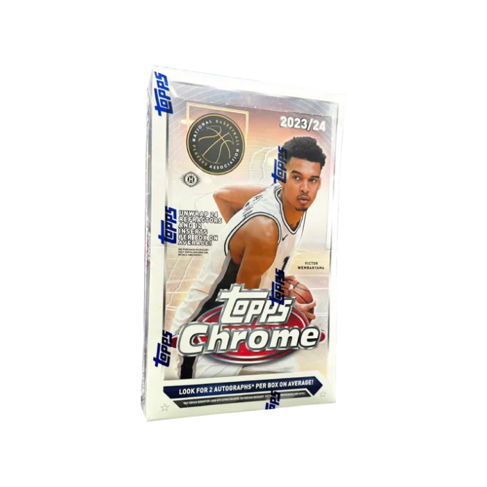 Topps Chrome Basketball NBA Hobby Box 2023-24 - Image 1