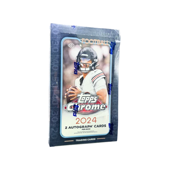 Topps Chrome Football 2024 Hobby Box - Image 1