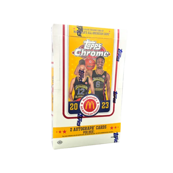 Topps Chrome McDonald's All-American Basketball 2023 Hobby Box