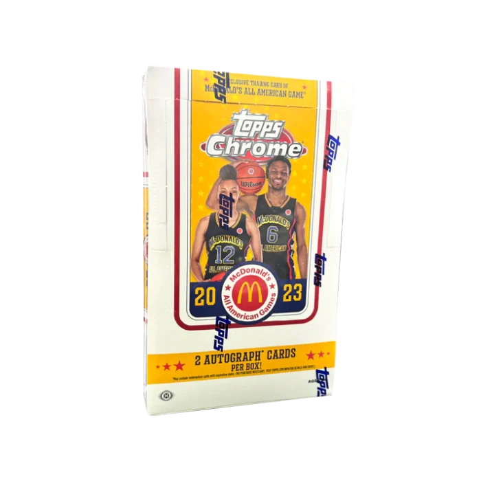 Topps Chrome McDonald's All-American Basketball 2023 Hobby Box - Image 1