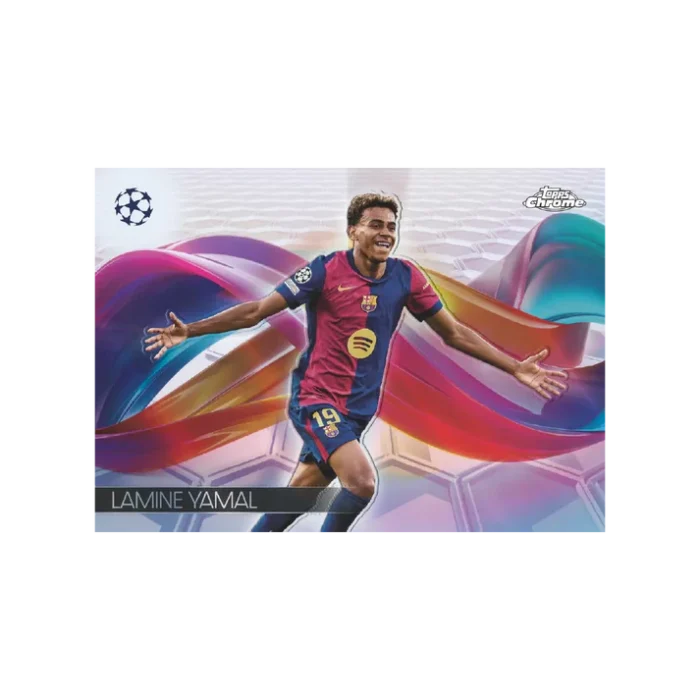 Topps Chrome UEFA Club Competitions UCC 2024-25 Hobby Box - Image 3