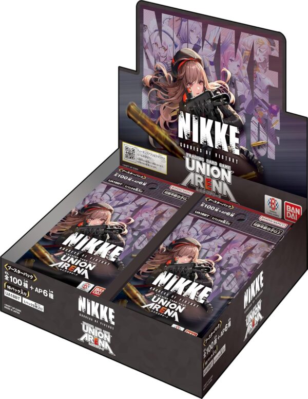 UNION ARENA Booster Goddess of Victory NIKKE [2nd print] Sealed Case(16 boxes) Japanese Trading Card