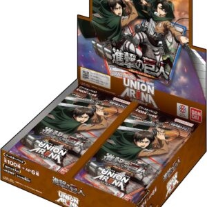 UNION ARENA Attack on Titan Sealed Case(16 boxes) Japanese UNION ARINA CARD
