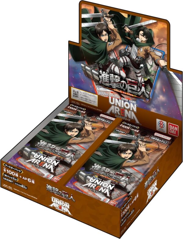 UNION ARENA Attack on Titan Sealed Case(16 boxes) Japanese UNION ARINA CARD