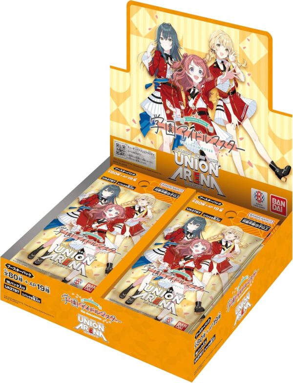 UNION ARENA Gakuen Idolmaster UA27BT Sealed Case(16 boxes) Japanese UNION ARINA CARD