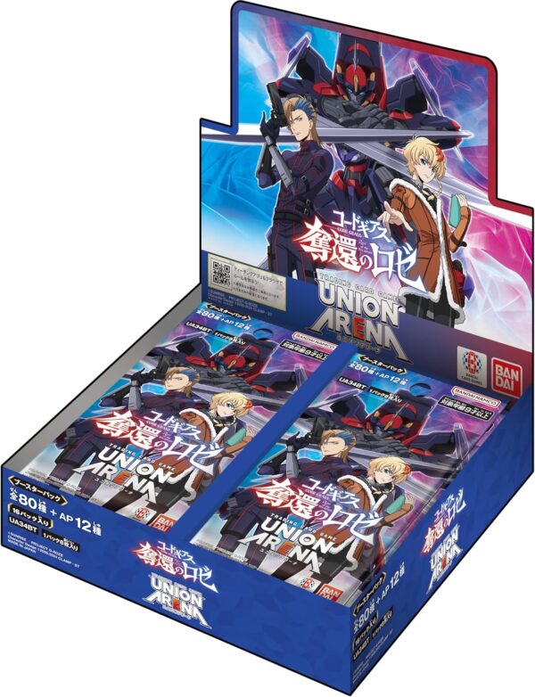 UNION ARENA Booster Code Geass: Roze of the Recapture booster box Japanese Trading Card