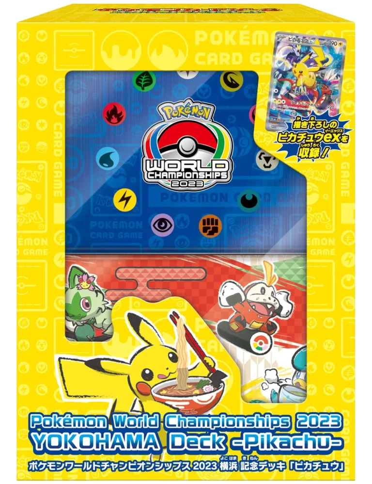 Pokemon World Championships 2023 Yokohama Deck -Pikachu- Japanese Pokemon Card - Image 1