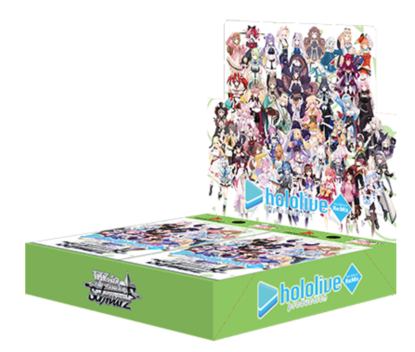 Weiss Schwarz Hololive Production Vol.1 & Vol.2 ReMix booster box Japanese Trading Card