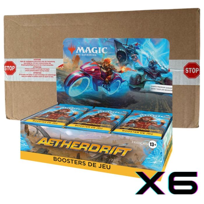 Aetherdrift DFT - Case of 6 Game Booster Boxes - Magic the Gathering - Image 1
