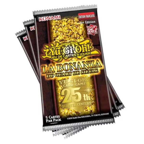Quarter Century Bonanza - FR - Pack of 3 Boosters - RA03 - 1st Print - Yu-Gi-Oh! - Quarter Century Bonanza - Image 2